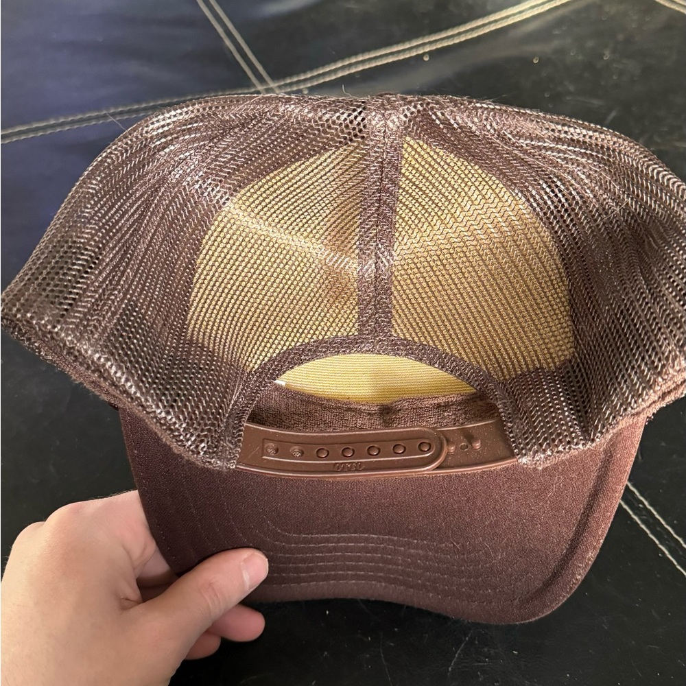 RARE! Chocolate Brown Sicko Trucker hat - Picture 2 of 3
